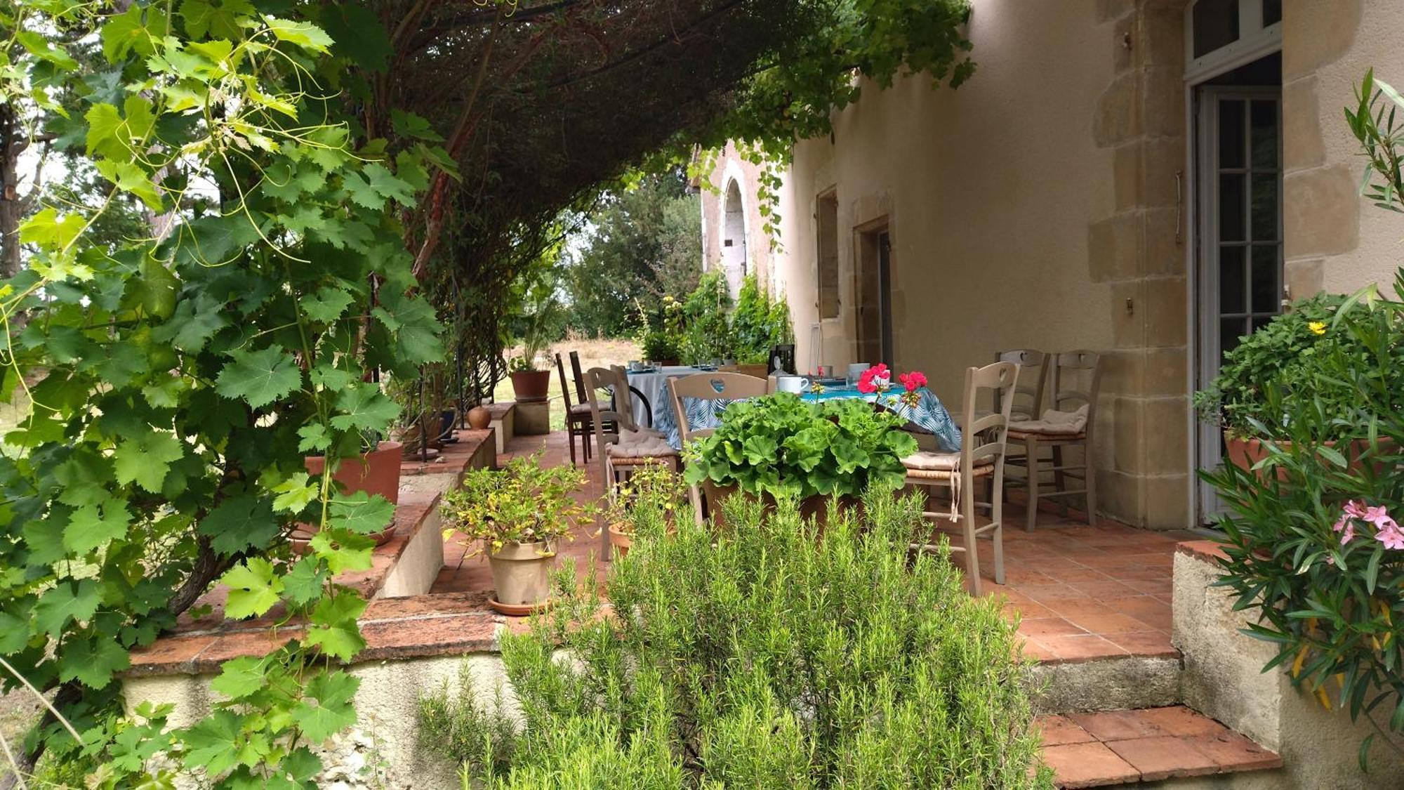 Le Gavachon Bed & Breakfast Leboulin Eksteriør bilde