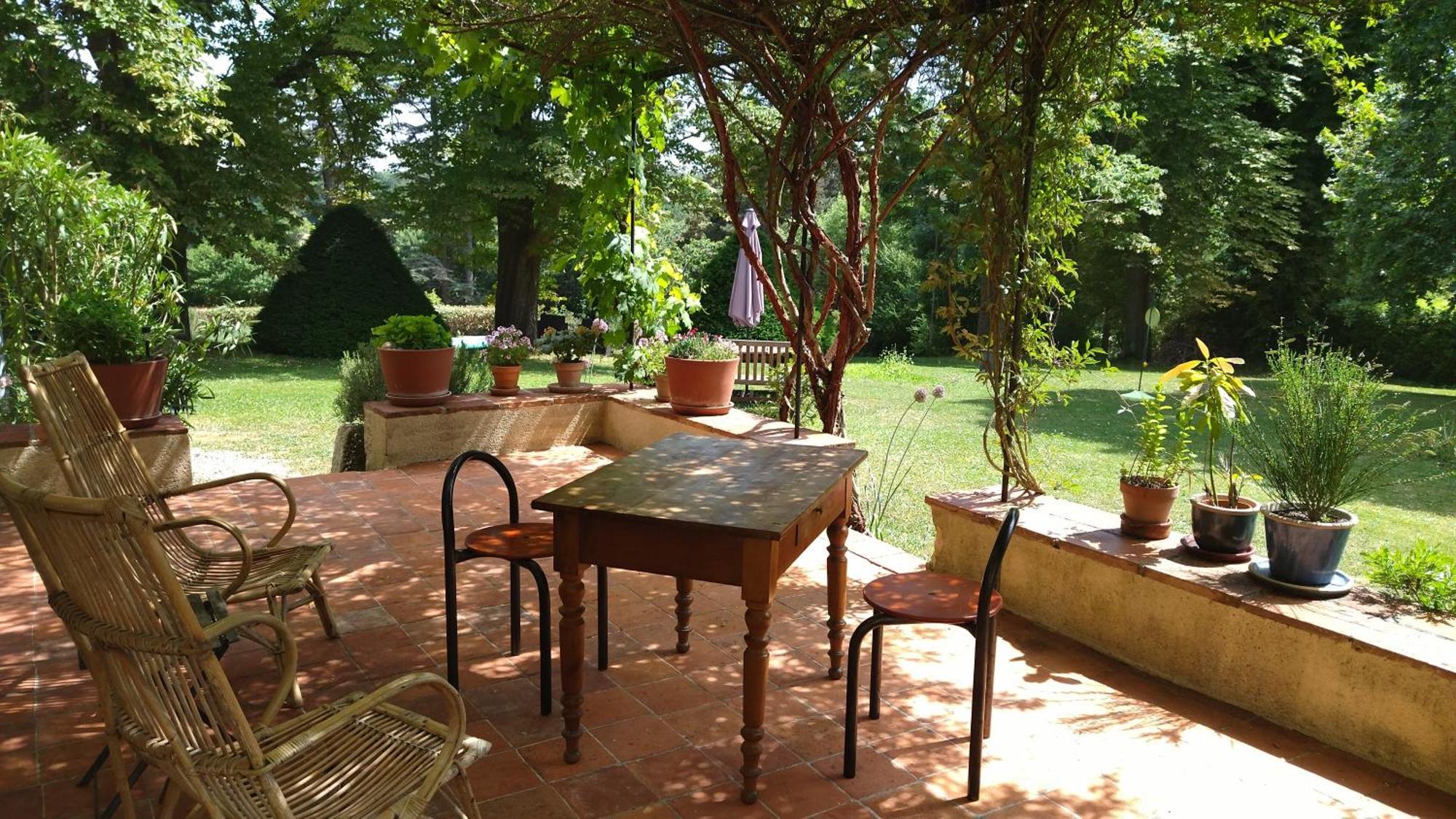 Le Gavachon Bed & Breakfast Leboulin Eksteriør bilde